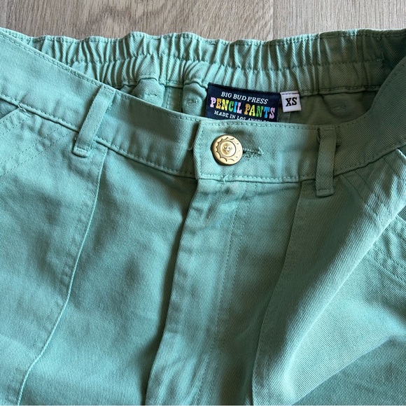 Big Bud Press Pants - Big Bud Press Mint Green Trousers